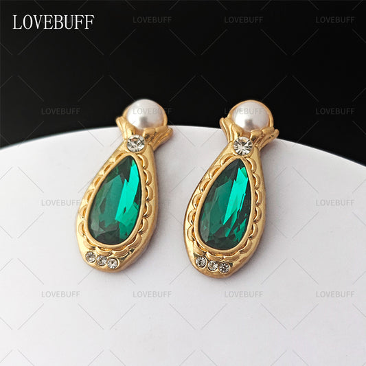 LOVEBUFF Love and Deepspace Once Upon a Frame Zayne Dawn and Devotion MC's Verdant Flutter Earrings