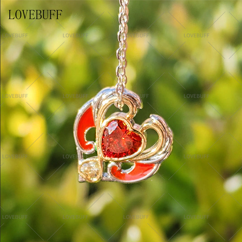 LOVEBUFF LoliRock Iris's Heart Pendant Necklace (ships in 1 month)