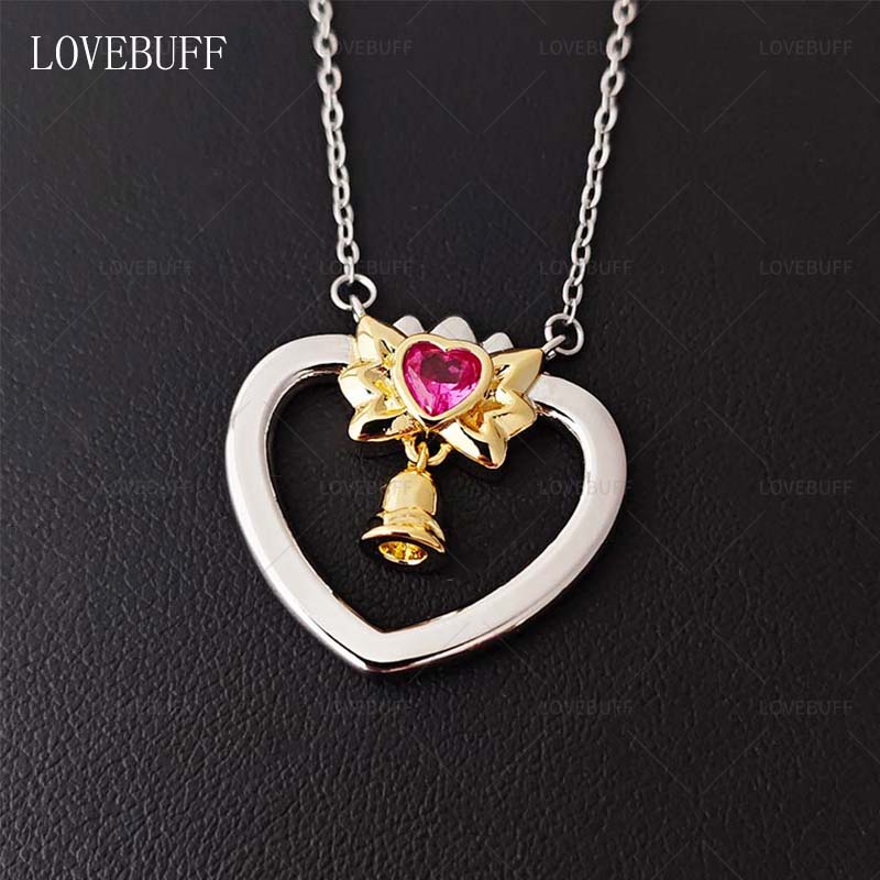 Tokyomewmew 베리베리 뮤우뮤우 Ichigo Momomiya 홍베리 Strawberry Bell Inspired Necklace