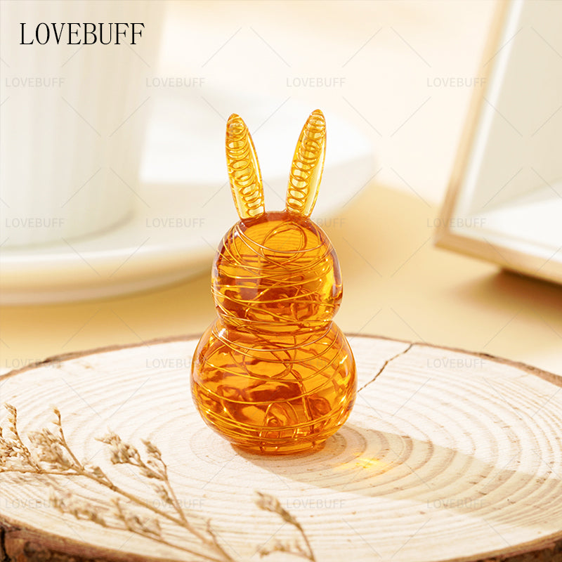 LOVEBUFF Reverse: 1999 Unilog Bunny Rabbit Inspired Figurine Collectible Desk Decor