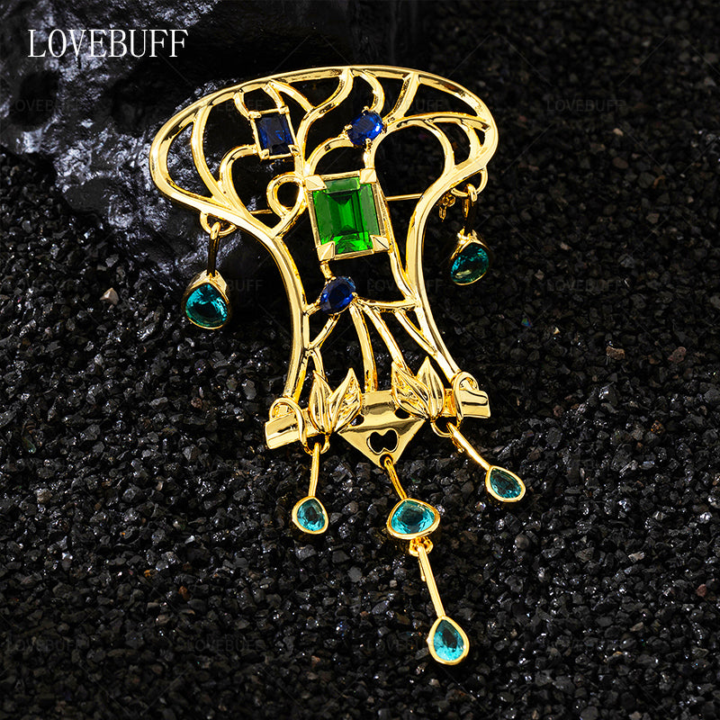 LOVEBUFF Reverse: 1999 Isolde Kakania Everheart Brooch Inspired Pin