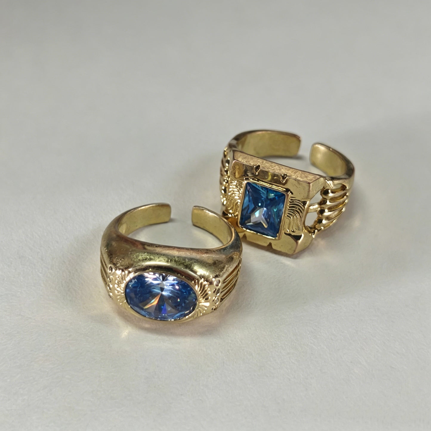 LOVEBUFF Love and Deepspace 100 Affinity Rafayel Ring Inspired Copper Open Band