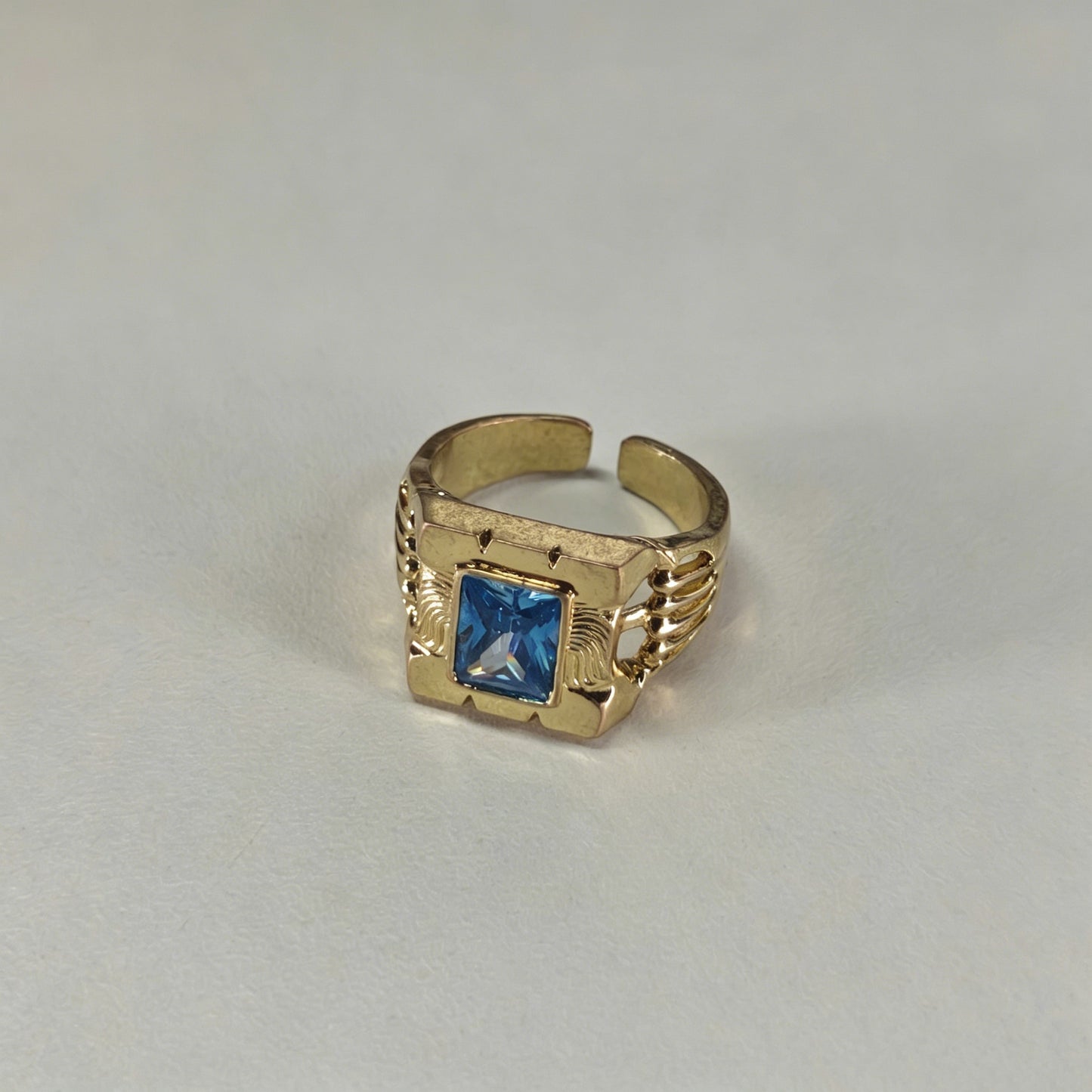LOVEBUFF Love and Deepspace 100 Affinity Rafayel Ring Inspired Copper Open Band