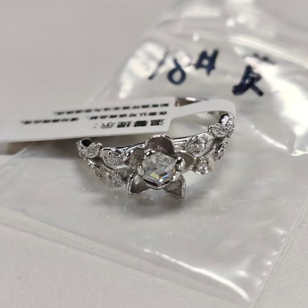 LOVEBUFF Love and Deepspace Caleb Rafayel Sylus Xavier Zayne Wedding Ring Inspired Silver Closed Band
