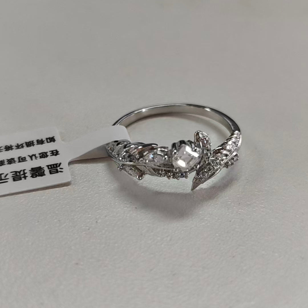 LOVEBUFF Love and Deepspace Caleb Rafayel Sylus Xavier Zayne Wedding Ring Inspired Silver Closed Band