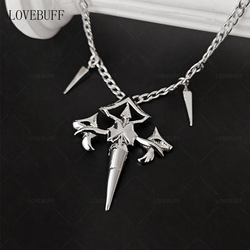 LOVEBUFF Love and Deepspace Sylus 26 Birthday Rainlit Night Cosplay Necklace