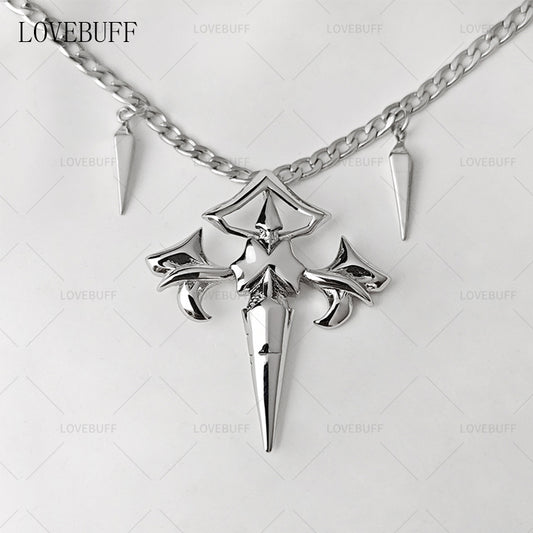 LOVEBUFF Love and Deepspace Sylus 26 Birthday Rainlit Night Cosplay Necklace