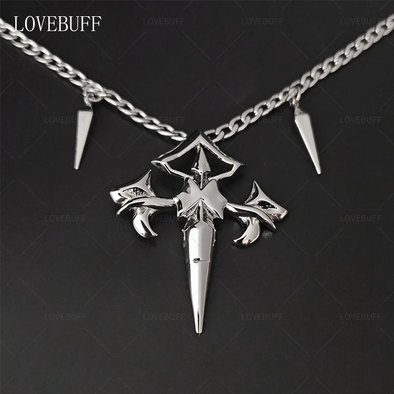 LOVEBUFF Love and Deepspace Sylus 26 Birthday Rainlit Night Cosplay Necklace