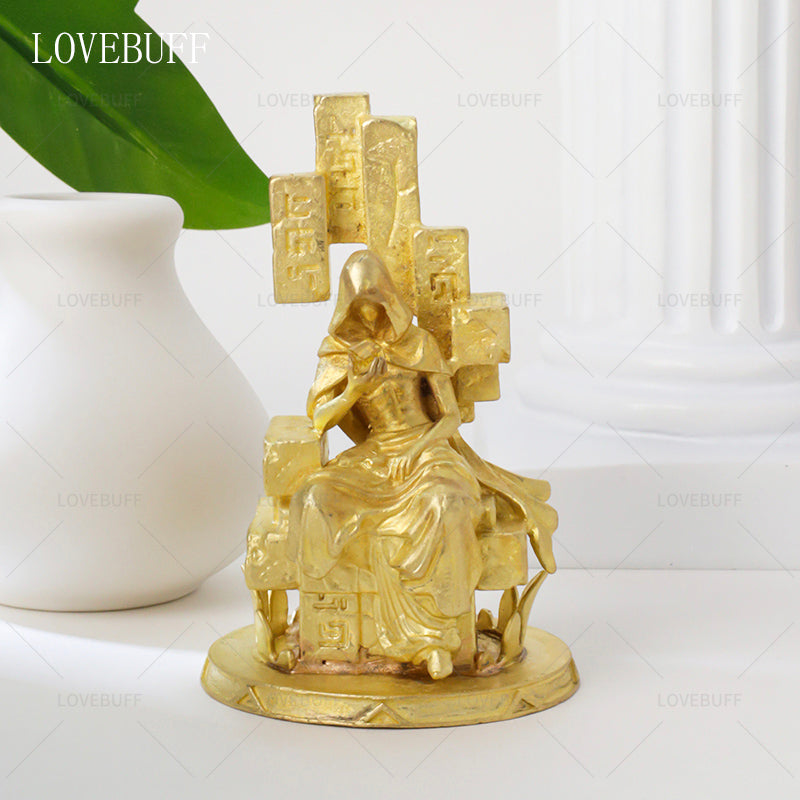 LOVEBUFF Genshin Impact Statues of the Seven Geo Archon Zhongli Figurine