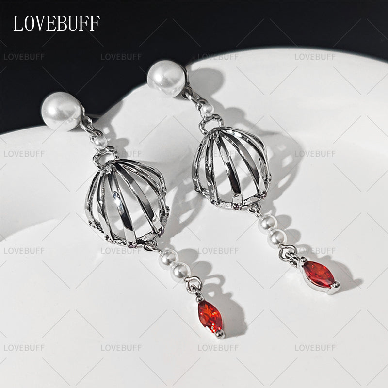 LOVEBUFF Infinity Nikki 인피니티 니키 Farewell to the Moon Clam Shell Pearl Earrings