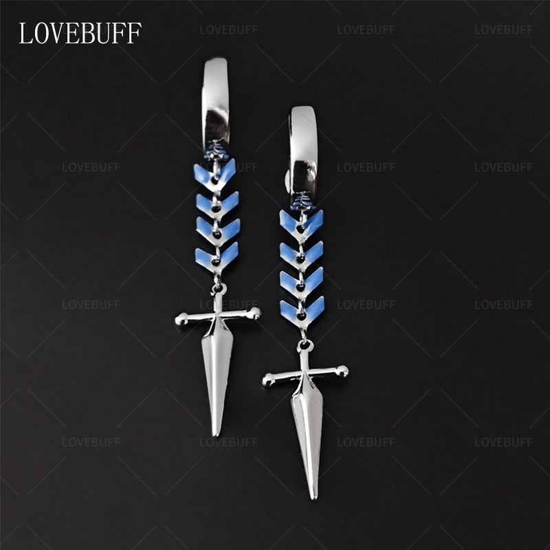 LOVEBUFF Arknights Exusiai the New Covenant Cosplay Earrings