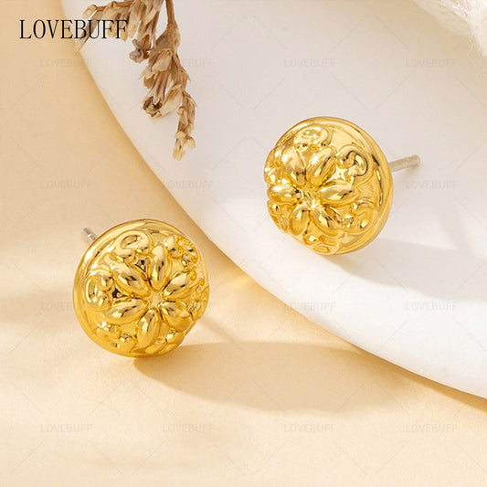 LOVEBUFF Honkai: Star Rail Aventurine's Amulet Inspired Stud Earrings
