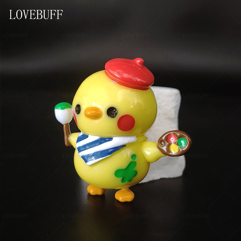 LOVEBUFF love and Deepspace Rafayel's Artsy Birb Figurine Collectible Desk Decor