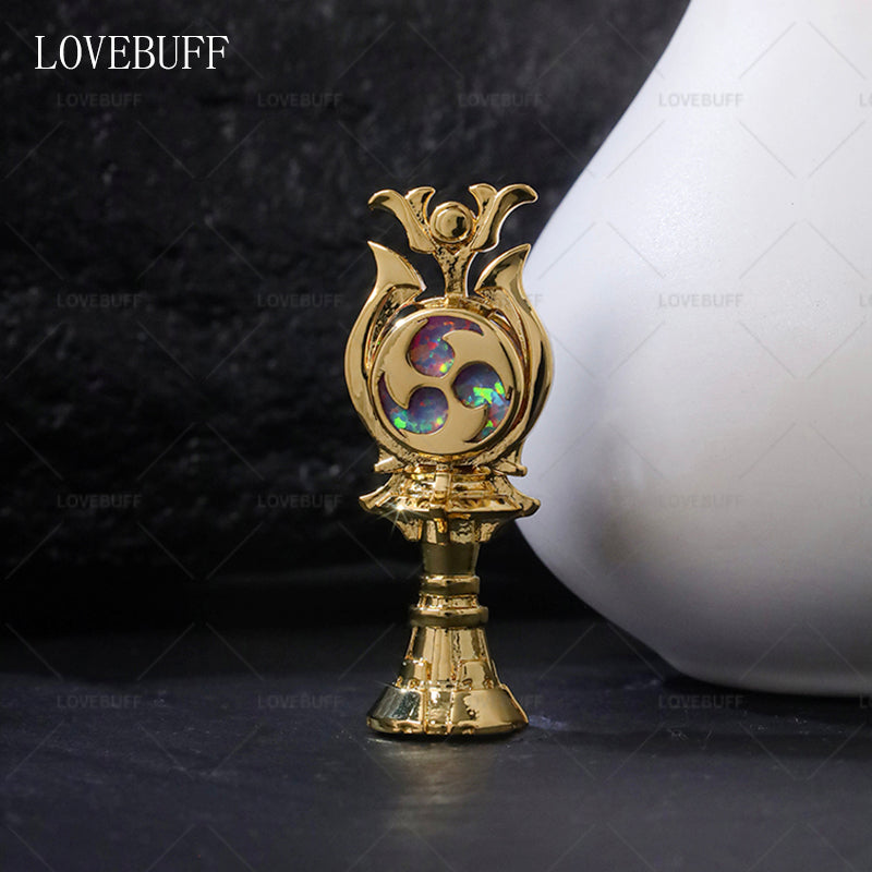 LOVEBUFF Genshin Impact Electro Gnosis Figurine Collectible Desk Decor Cosplay Prop