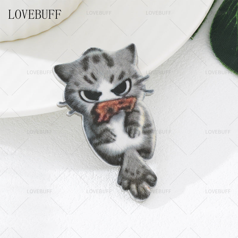 LOVEBUFF Love And Deepspace Sylus Li Hua Cat Refrigerator Magnet 2pc Set