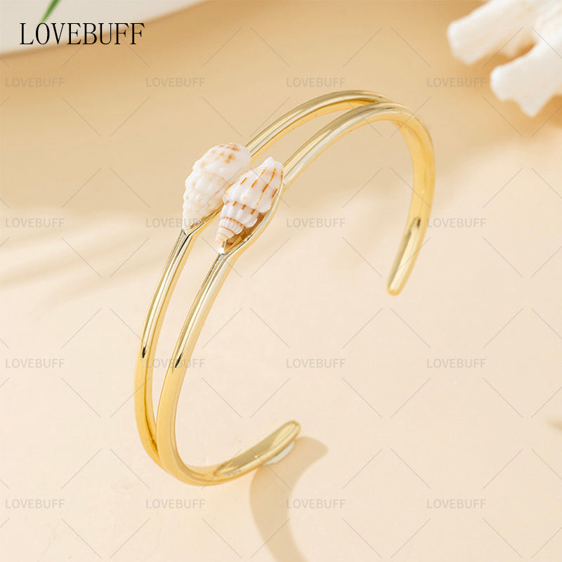 LOVEBUFF LAD Rafayel Promised Wildfire Sea Snail Bracelet 2pc Set