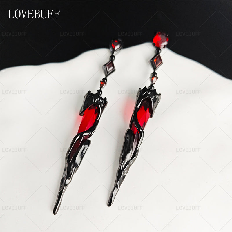 LOVEBUFF LAD Sylus: Where Drakeshadows Fall MC's Eardrop Inspired Earrings