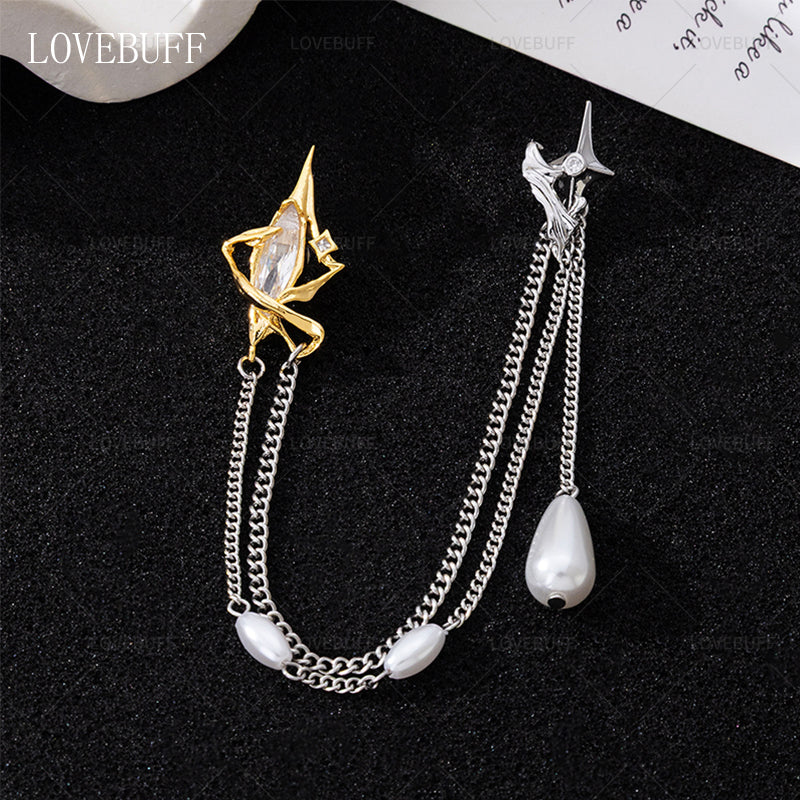 LOVEBUFF Love And Deepspace Xavier Birthday Between Stars Pin Brooch