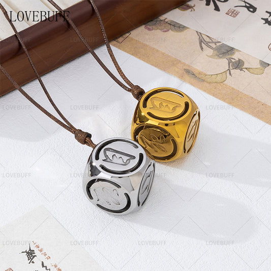 LOVEBUFF Where Winds Meet Dice Pendant Ornament Bag Charm