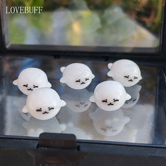 LOVEBUFF love and Deepspace LAD Zayne Seal Miniature Figurine Resin Decor 5pc Set