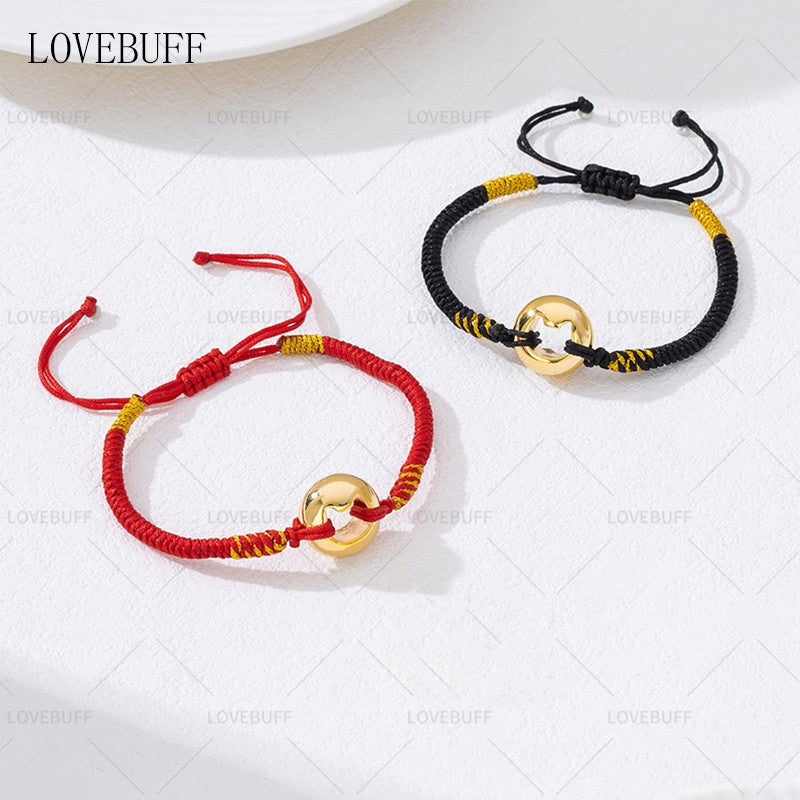 LOVEBUFF Where Winds Meet Meow Meow Golden Abacus Inspired Bracelet