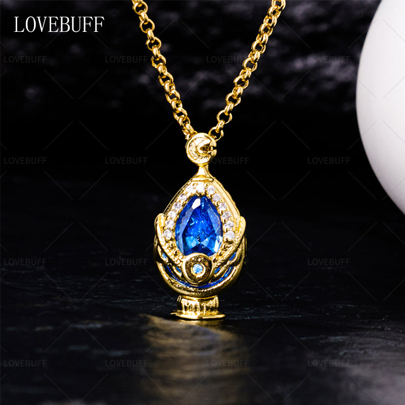 LOVEBUFF Puella Magi Madoka Magica Soul Gem Inspired Pendant Necklace