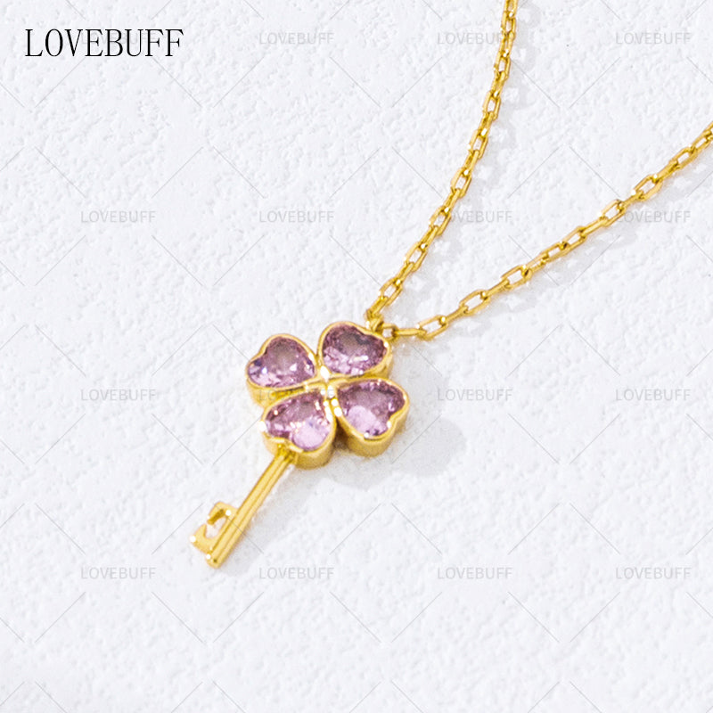 LOVEBUFF Shugo Chara Humpty Lock Dumpty Key Inspired Necklace