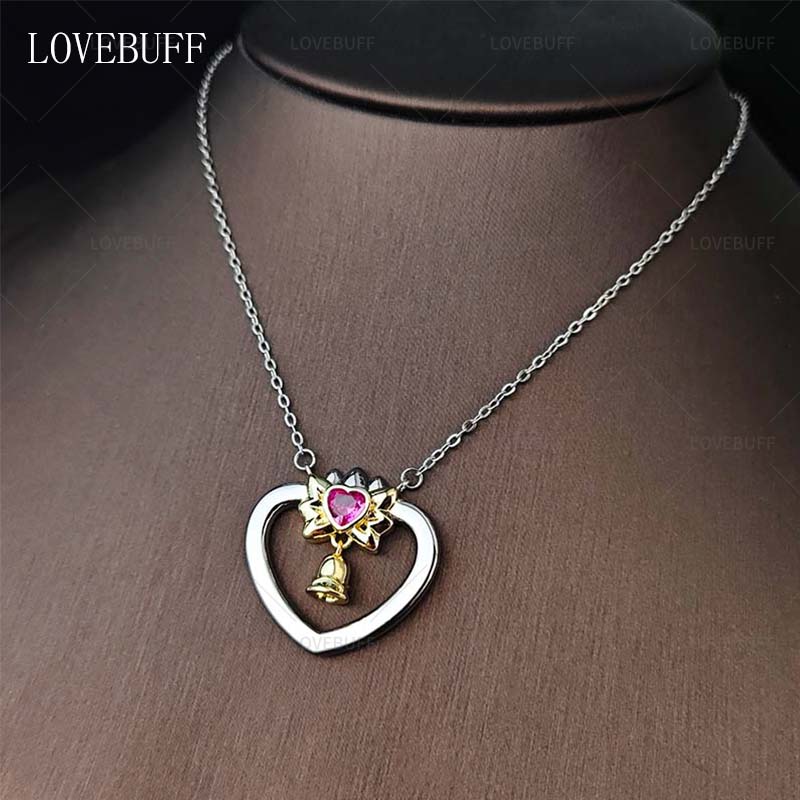 Tokyomewmew 베리베리 뮤우뮤우 Ichigo Momomiya 홍베리 Strawberry Bell Inspired Necklace