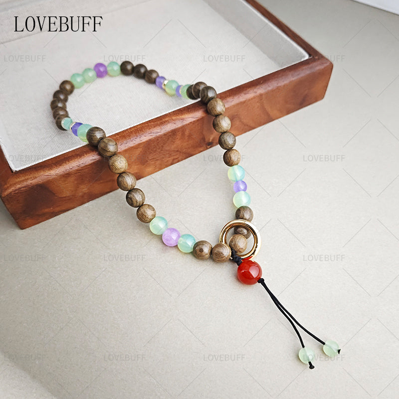 LOVEBUFF Light And Night Sariel Shaking Shadow Beaded Bracelet