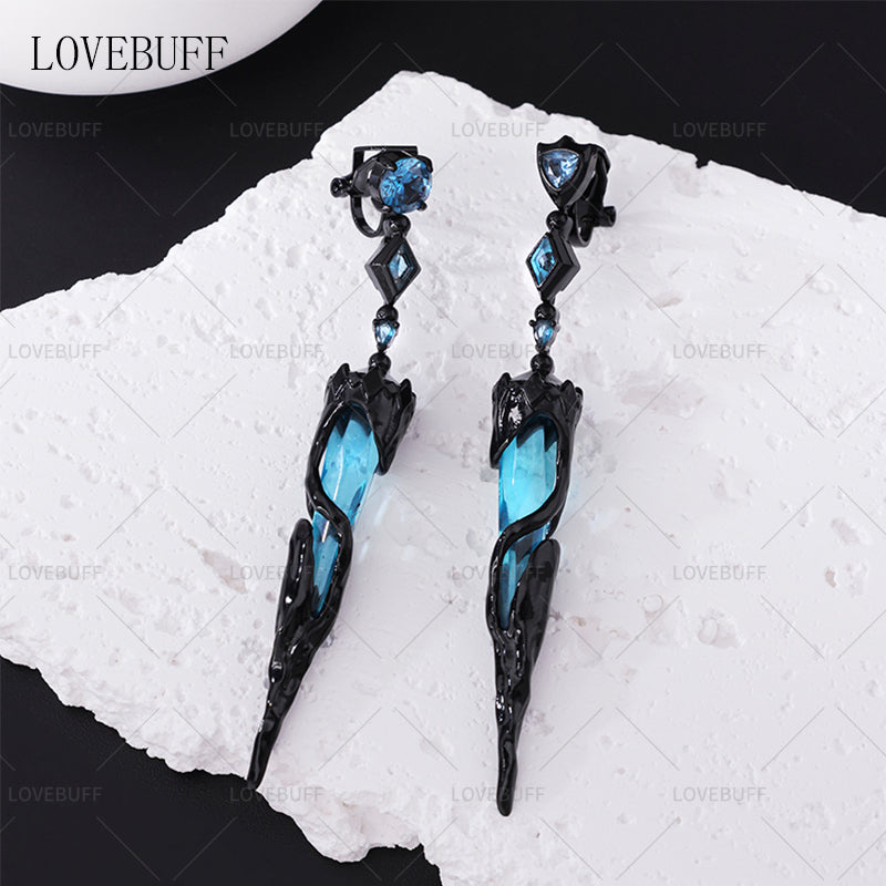 LOVEBUFF LAD Sylus: Where Drakeshadows Fall MC's Eardrop Inspired Earrings