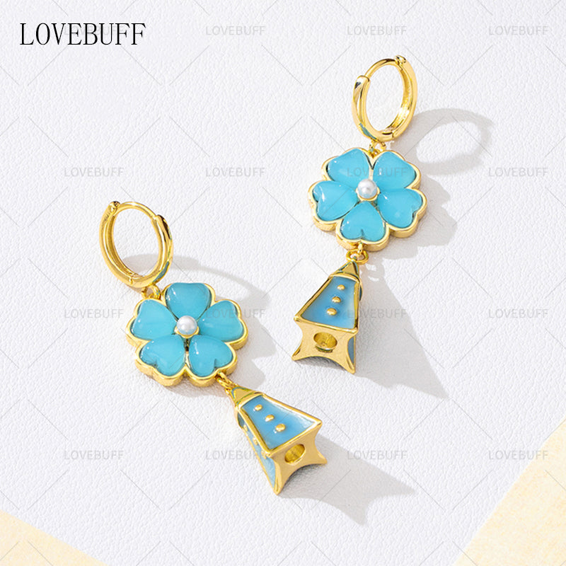 Where Winds Meet Liyuan Ethereal Raiment Earrings