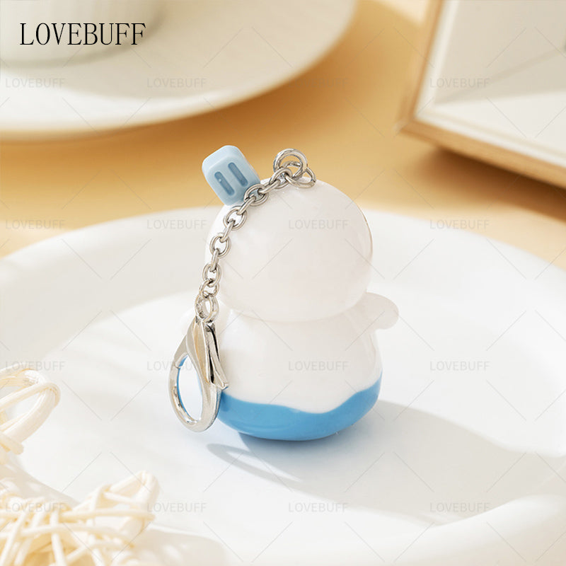 LOVEBUFF Love and Deepspace Zayne Happy Snowman Keychain Pendant Bag Charm