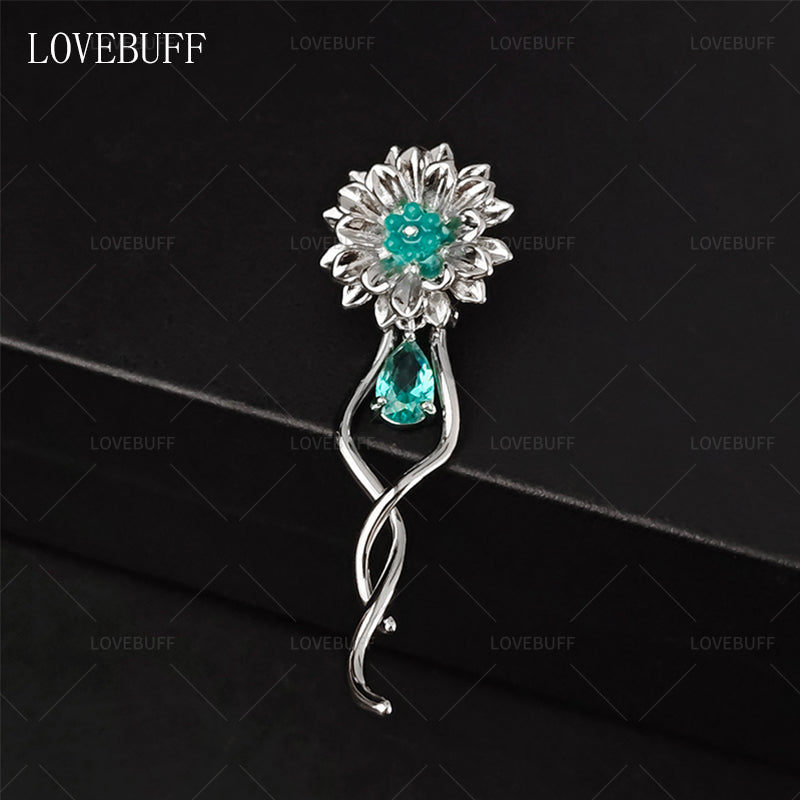 Light and Night Sariel Tan Yue Qing Zhi Epiphyllum Oxypetalum Earrings