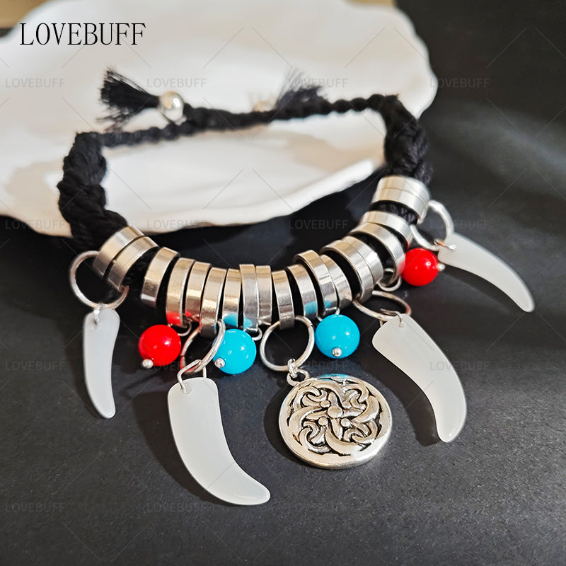 LOVEBUFF Love And Deepspace LAD Grassland Romance Sylus's Necklace Inspired Bracelet