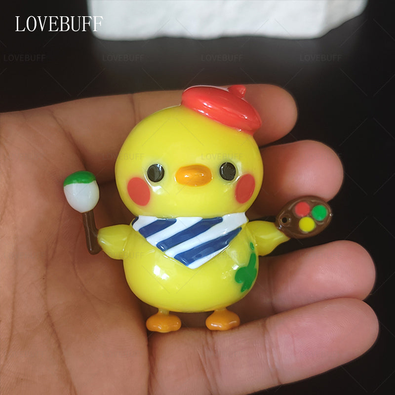 LOVEBUFF love and Deepspace Rafayel's Artsy Birb Figurine Collectible Desk Decor