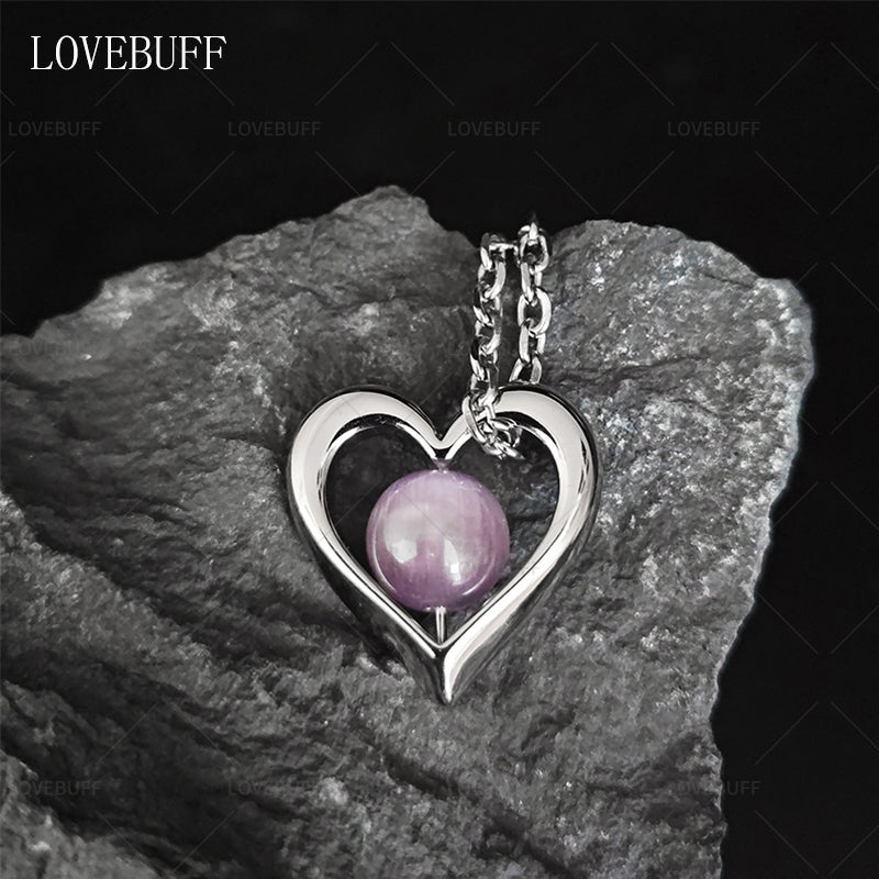 LOVEBUFF Maid-Sama 会長はメイド様  회장님은 메이드 사마 Heart Pendant Necklace