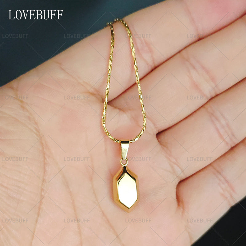 LOVEBUFF The Legend of Zelda 젤다의 전설 Rupee ルピー Inspired Pendant Necklace