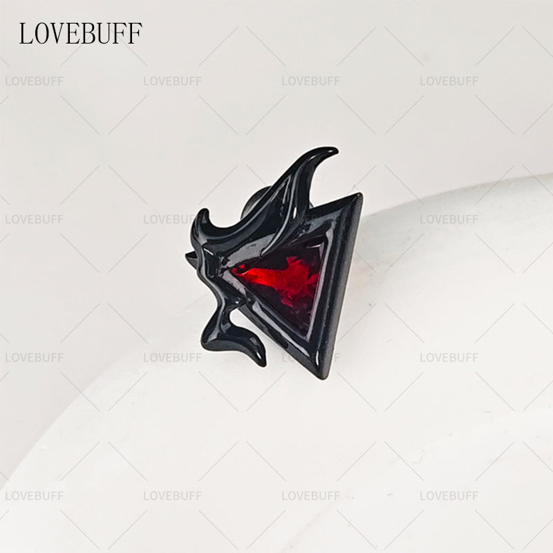 LOVEBUFF LaDs Heartbeats Ablaze Sylus Improvised Flow Earrings