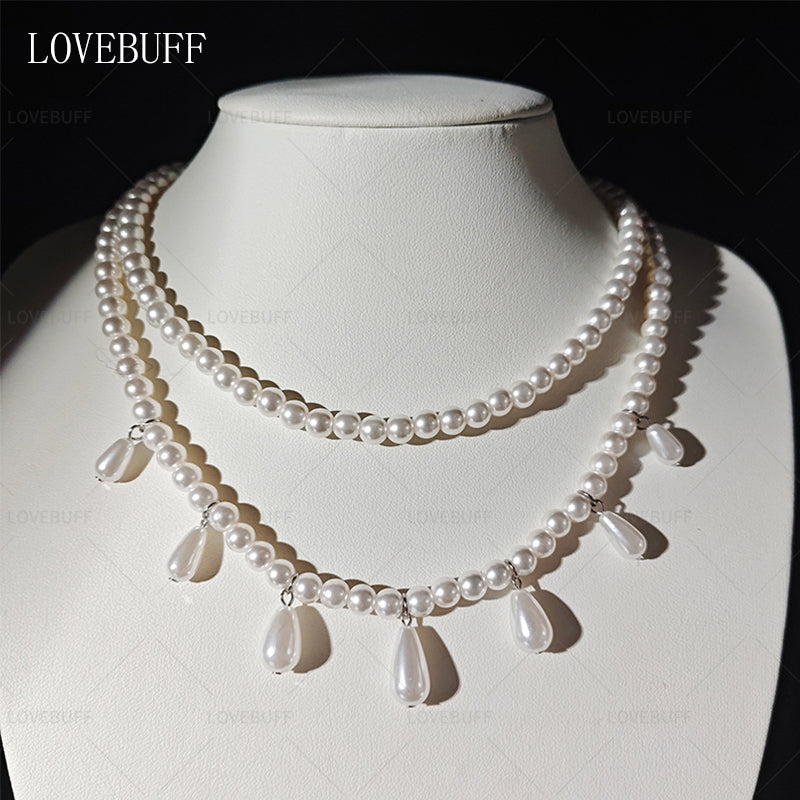 LOVEBUFF LaDs Sylus Echo of Kahli Tanakahli Pearl Necklace