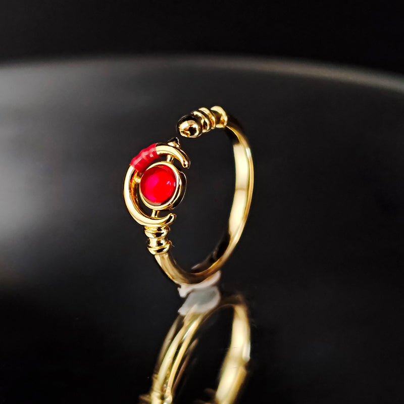 Frieren Magic Wand Staff Himmel Sword of the Hero Weapon Inspired Ring