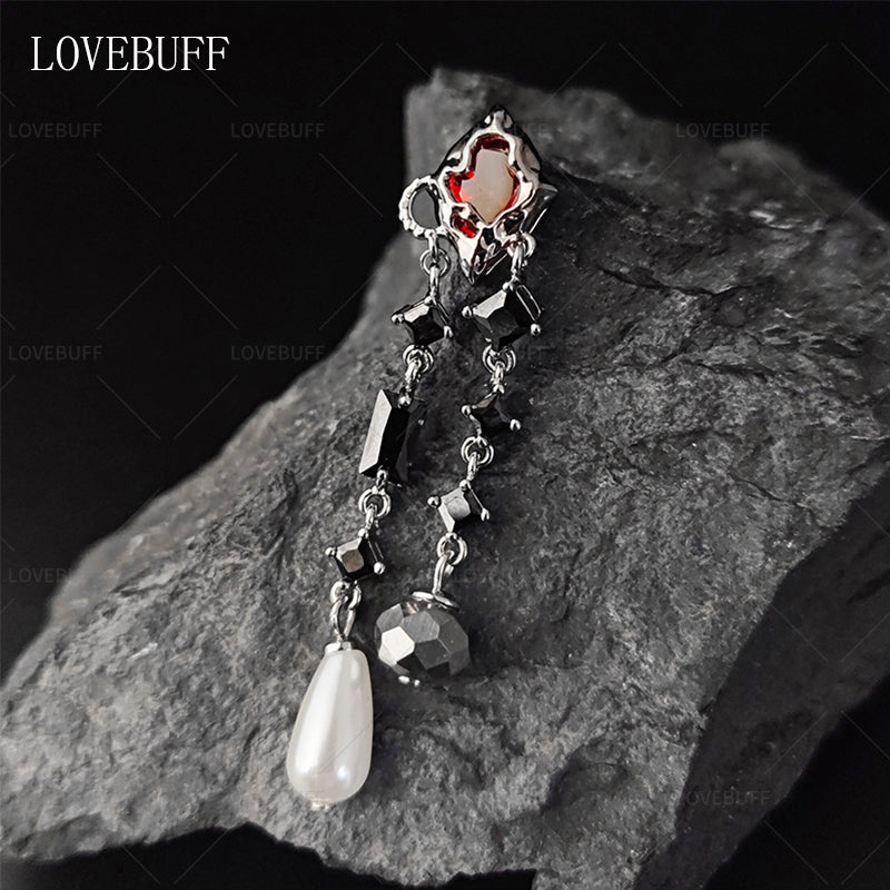 LOVEBUFF LaDs Heartbeats Ablaze Sylus Improvised Flow MC's Crystal Clarity Earrings