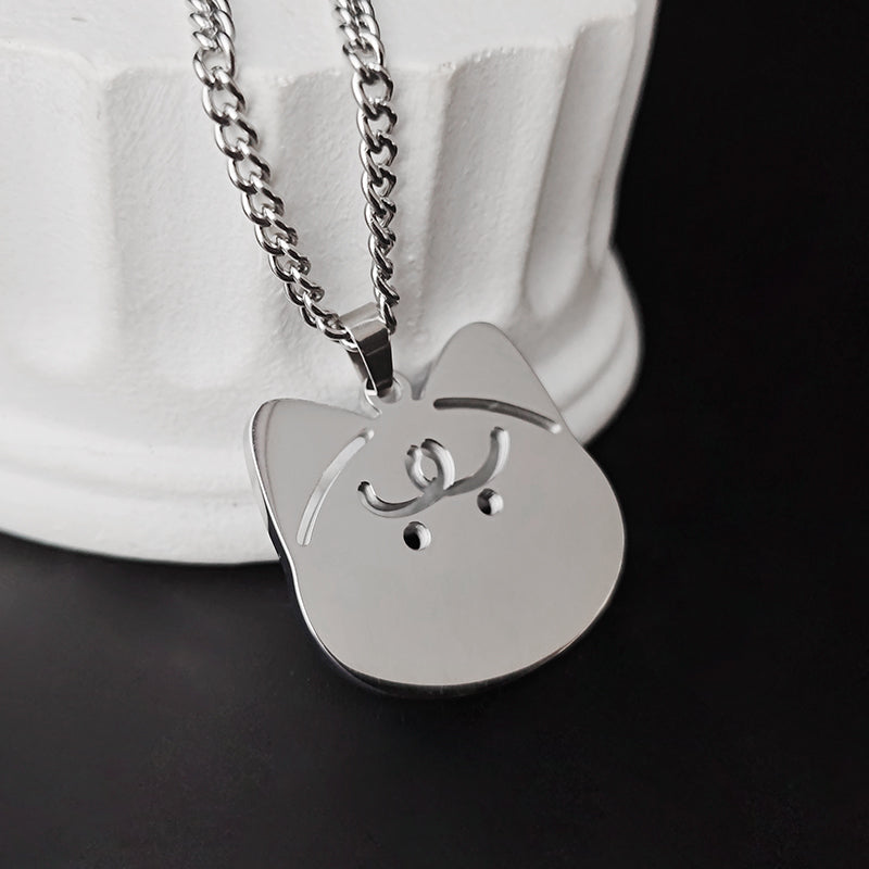 LOVEBUFF Love And Deepspace Sylus Cat Pendant Necklace