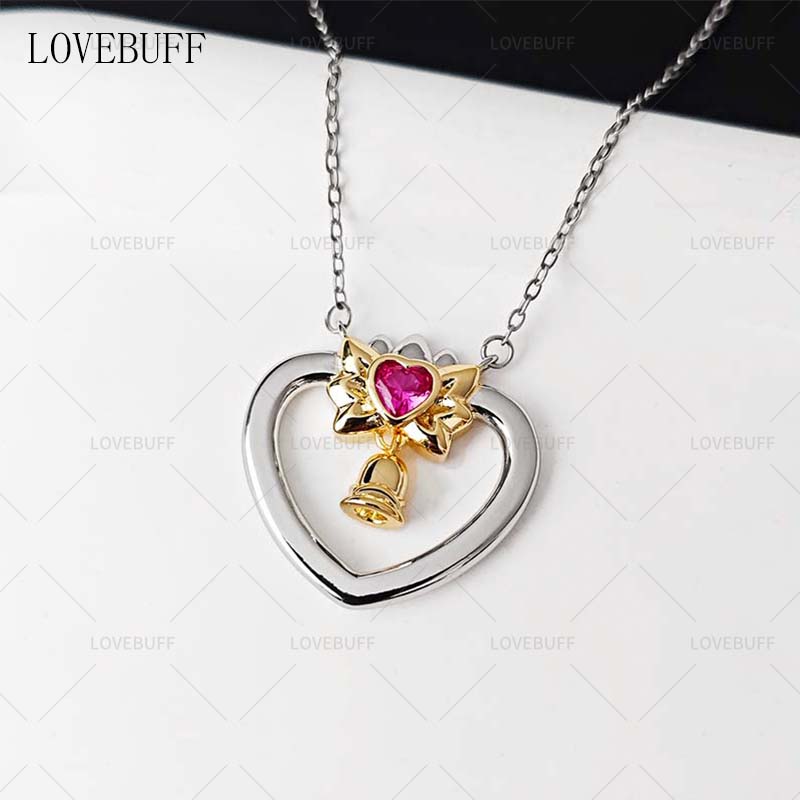 Tokyomewmew 베리베리 뮤우뮤우 Ichigo Momomiya 홍베리 Strawberry Bell Inspired Necklace