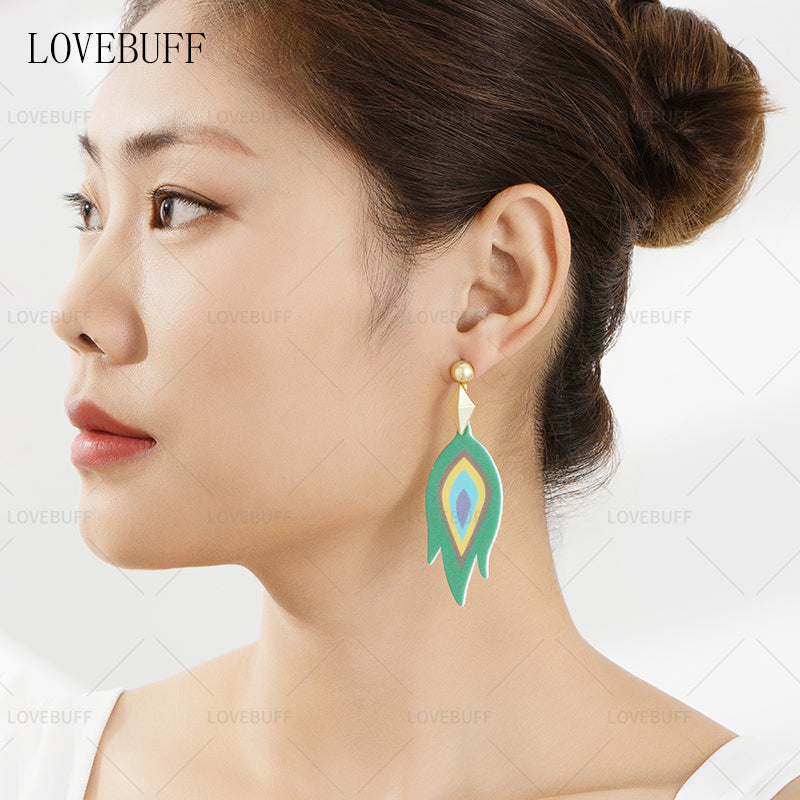 LOVEBUFF Honkai: Star Rail Yunli Earring Inspired Drop Earrings 1 Pair