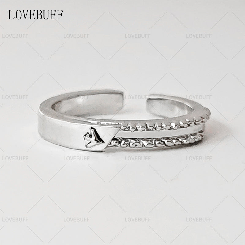 LOVEBUFF LAD Caleb Affinity 100 Ring Style Adjustable Copper Band