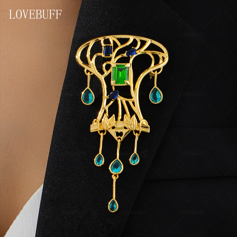 LOVEBUFF Reverse: 1999 Isolde Kakania Everheart Brooch Inspired Pin