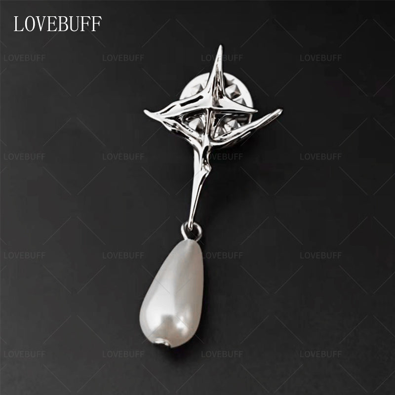 LOVEBUFF LaDs Xavier Birthday Between Stars Pin Brooch