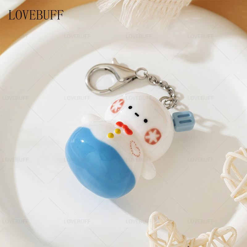 LOVEBUFF Love and Deepspace Zayne Happy Snowman Keychain Pendant Bag Charm