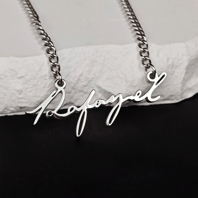 LOVEBUFF LAD Character Sylus Rafayel Caleb Zayne Xavier Name Necklace