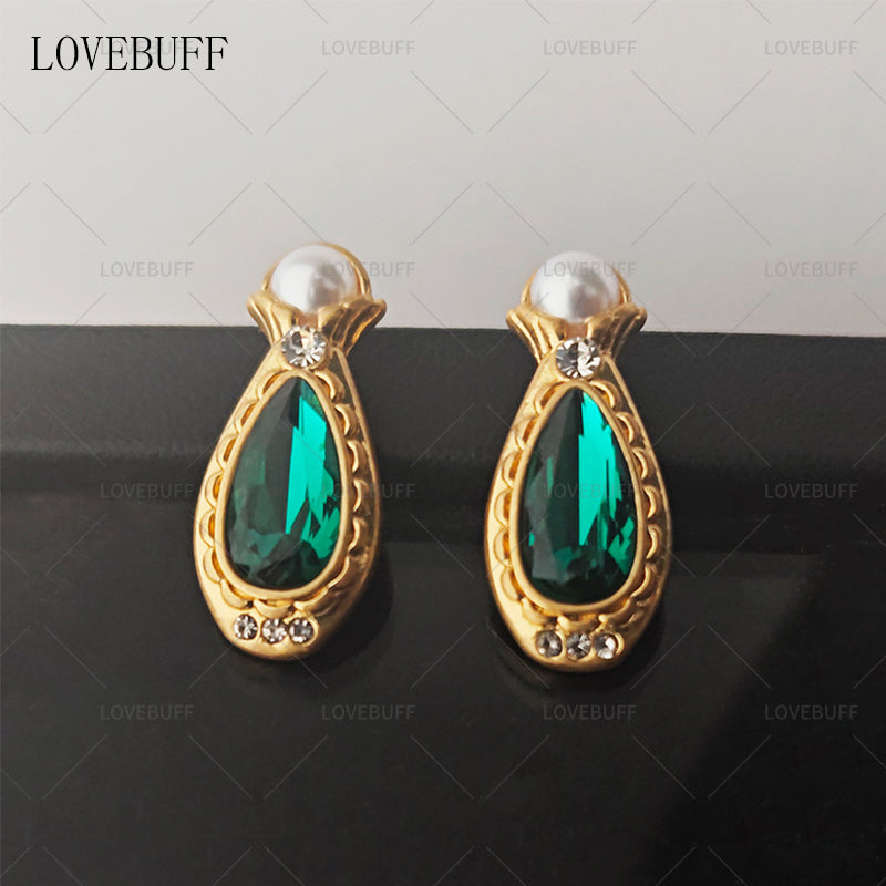 LOVEBUFF Love and Deepspace Once Upon a Frame Zayne Dawn and Devotion MC's Verdant Flutter Earrings